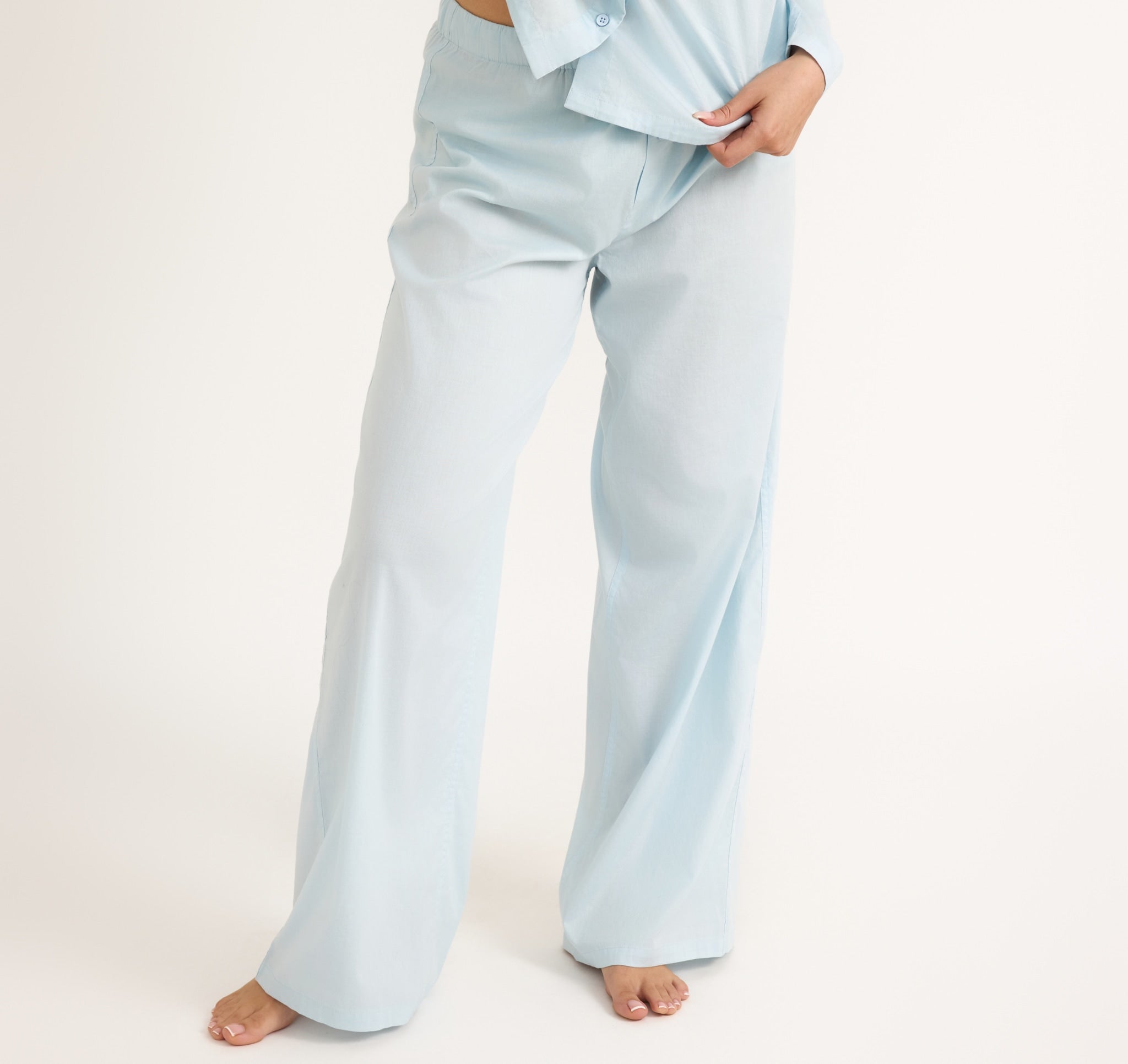 ORGANIC COTTON<br>Core Sleep Poplin Pants