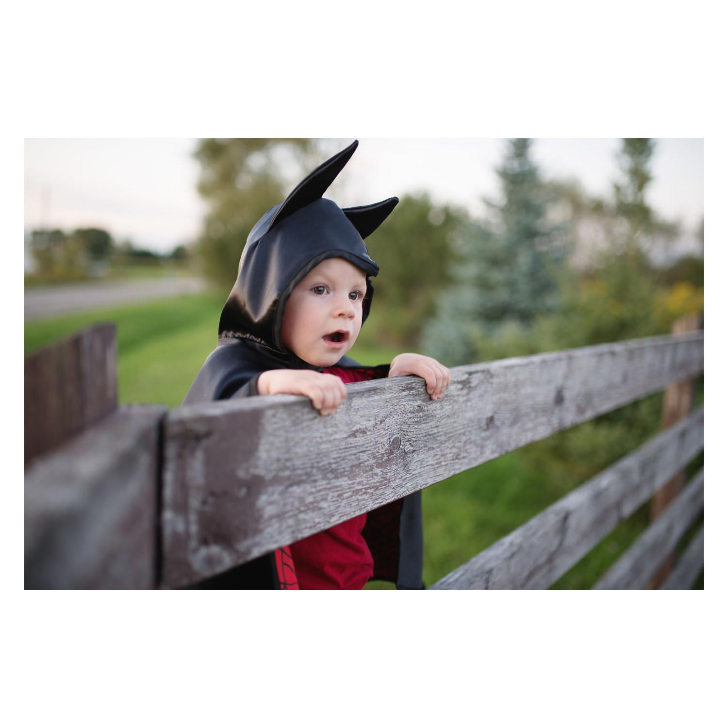 Baby Spin/Vleermuis Cape, maat 2-3 jaar