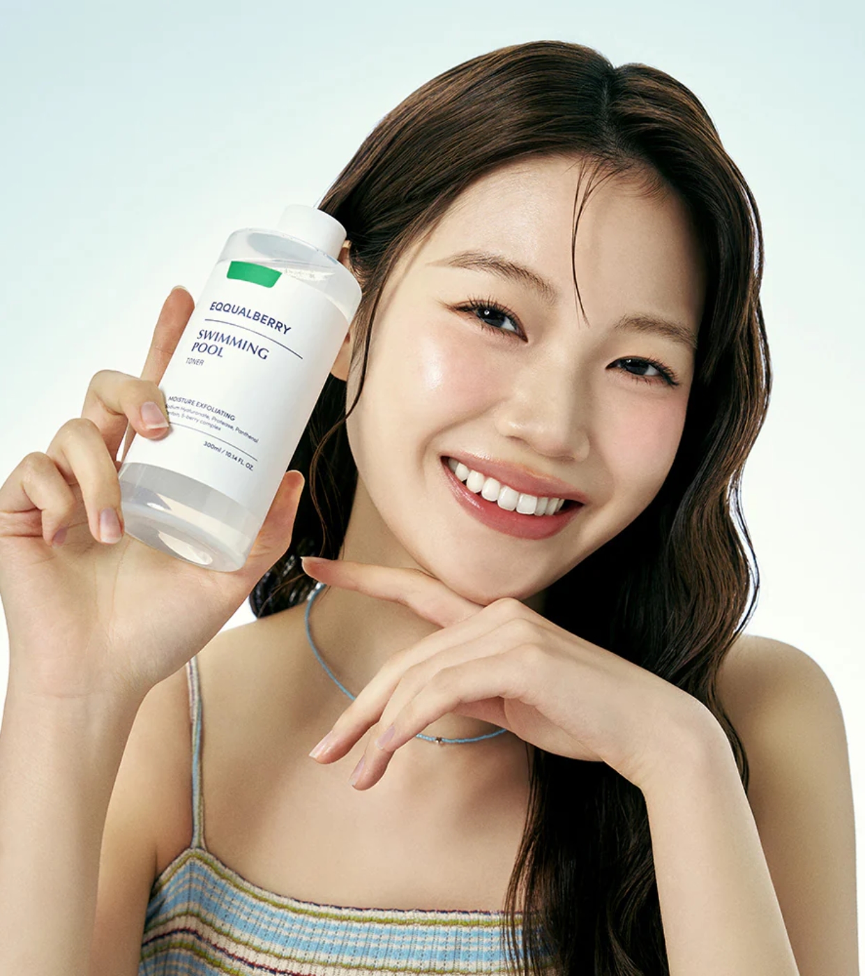 Eqqualberry - *Swimming Pool* - Tônico facial suave, hidratante e esfoliante