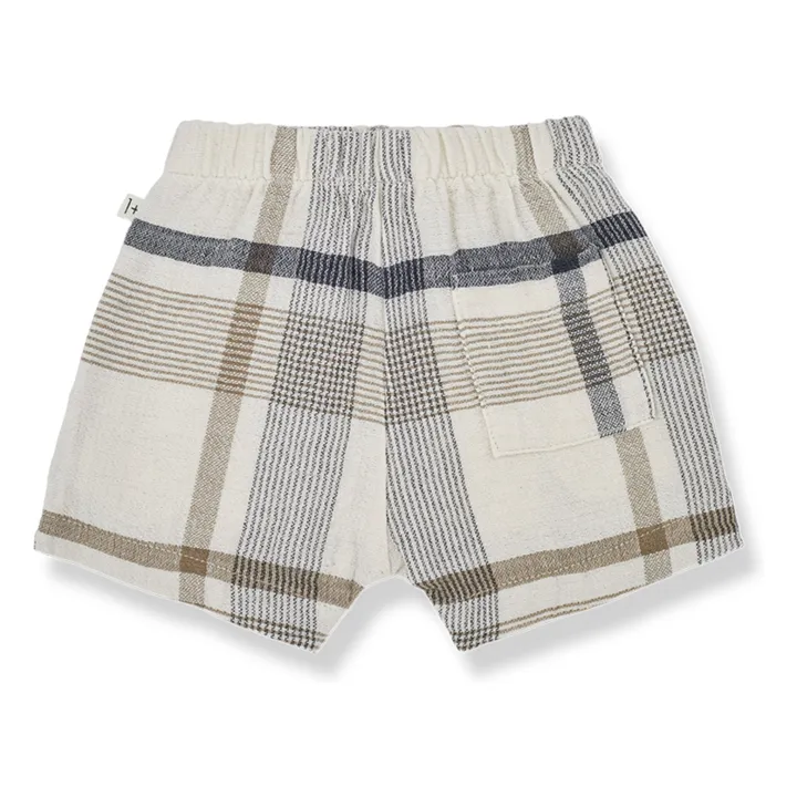 1+ in the family Short Celio Carreaux | Ecru