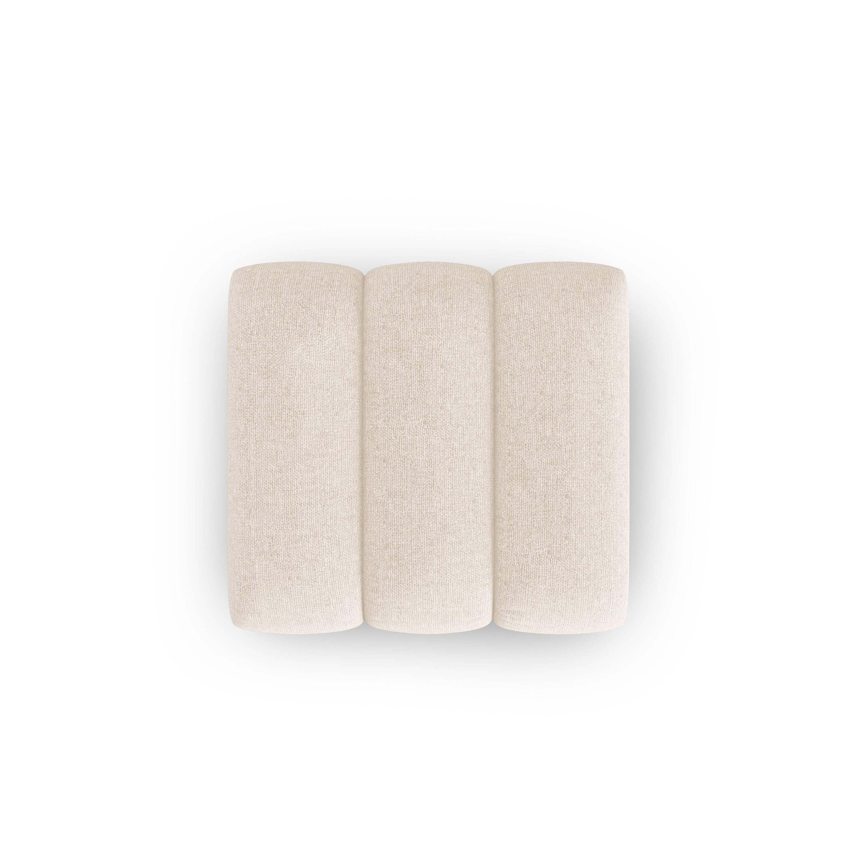 Micadoni Lupine Hocker - Chenille - Lichtbeige