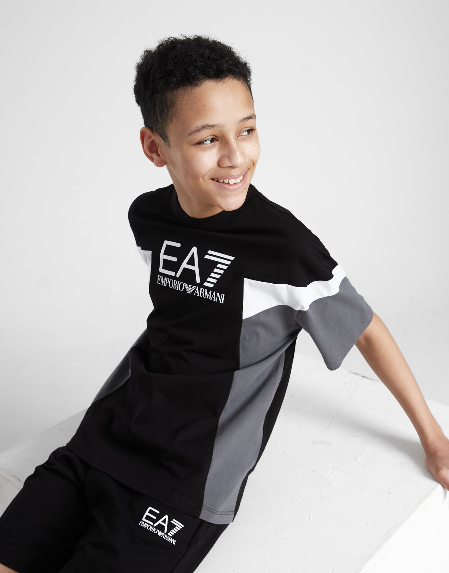 Emporio Armani EA7 T-shirt Colour Block Junior