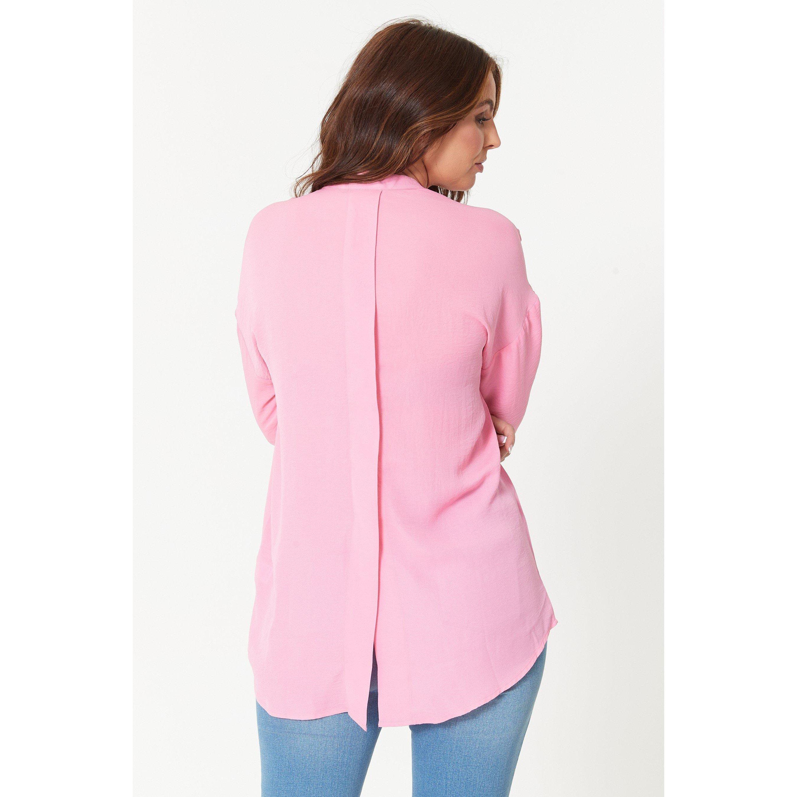 Be You Long Long Sleeve V Neck Blouse