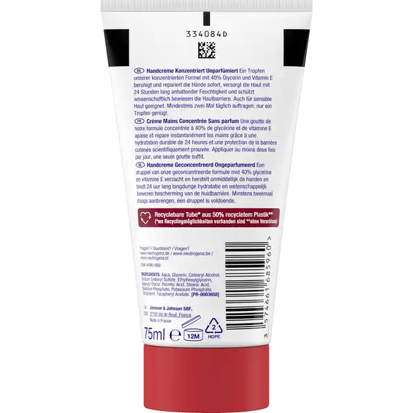 Handcreme unparfümiert