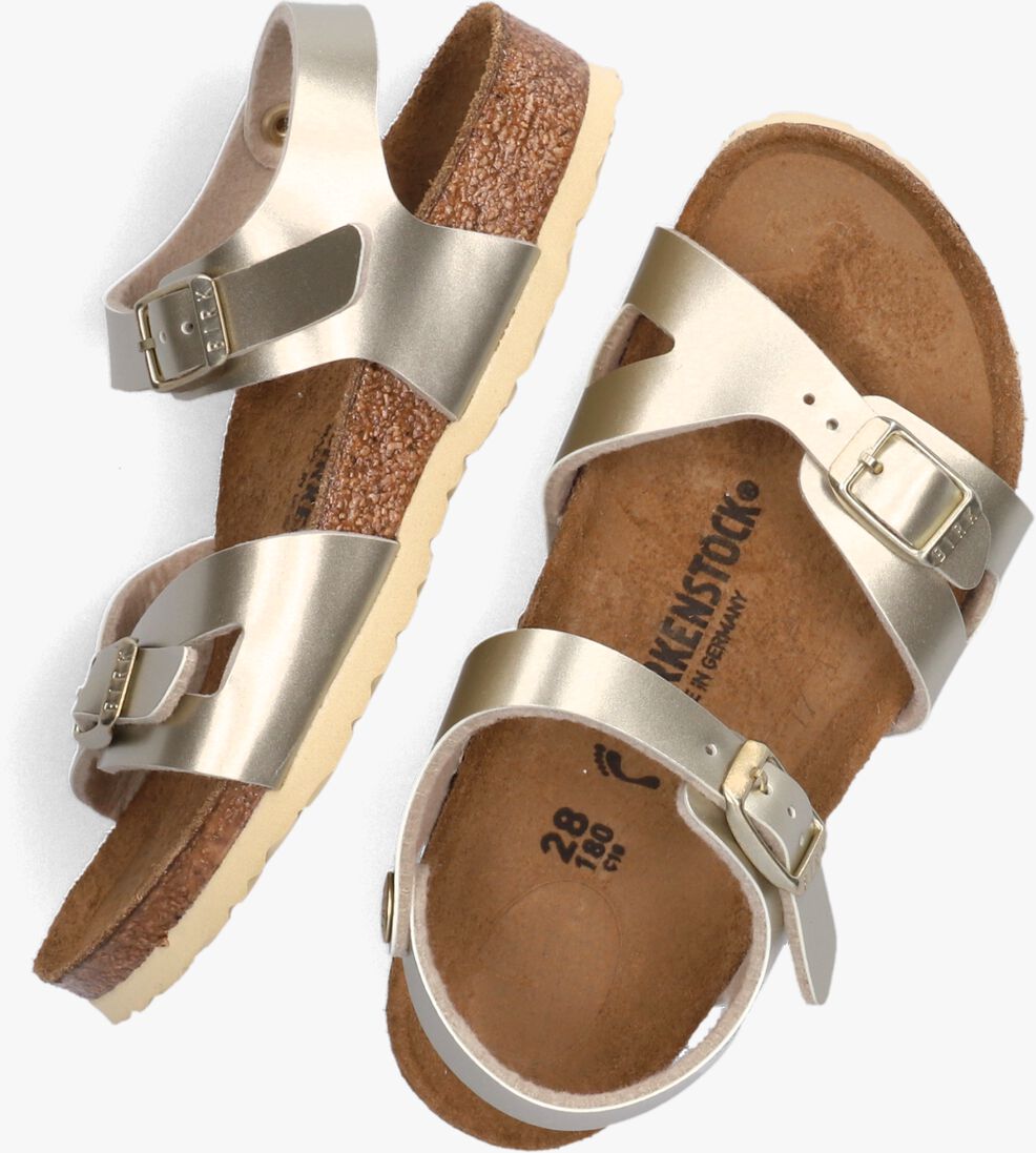BIRKENSTOCK gouden birkenstock sandalen rio kids