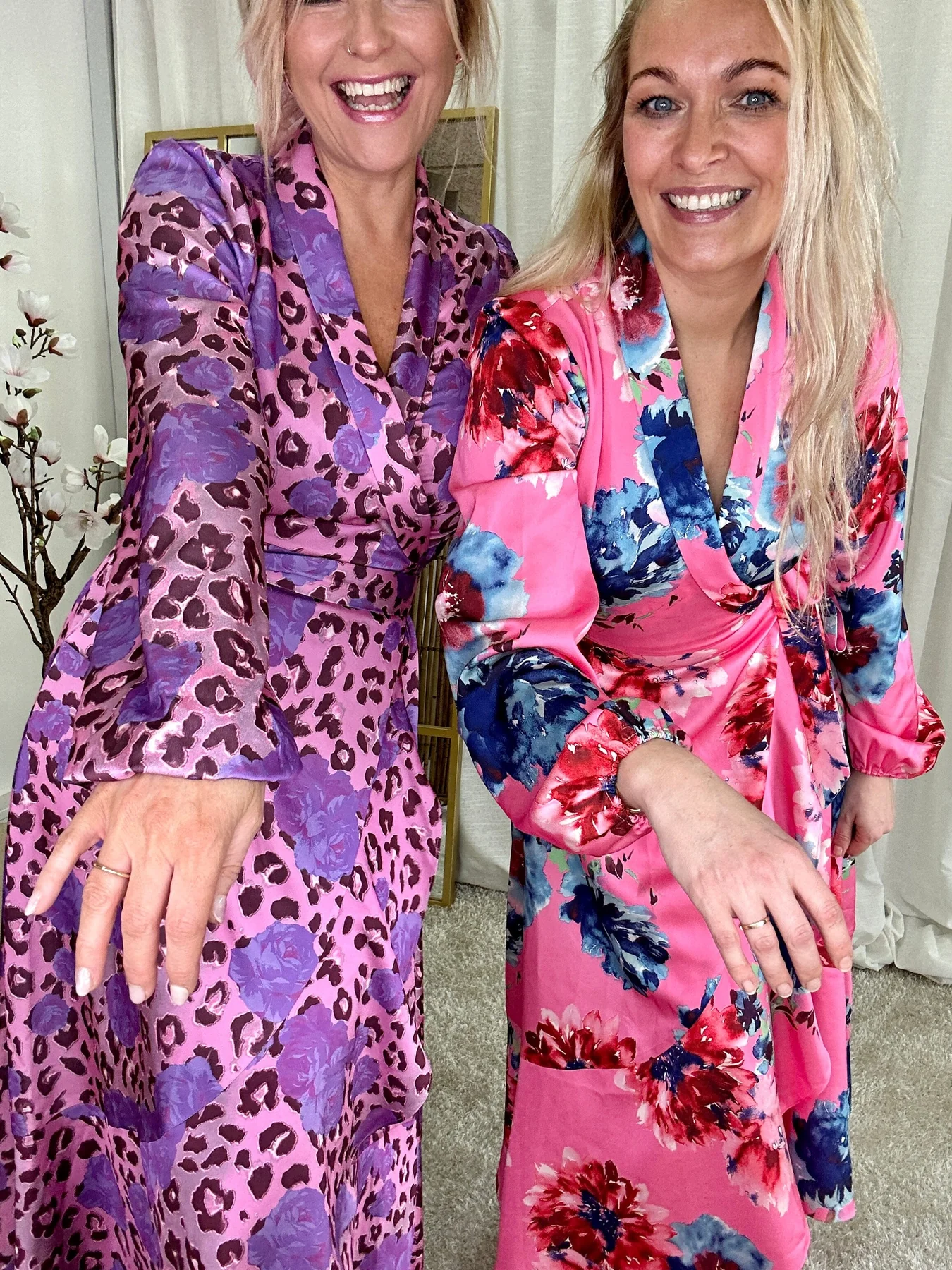 Cras Laracras Dress 5 big blossom pink
