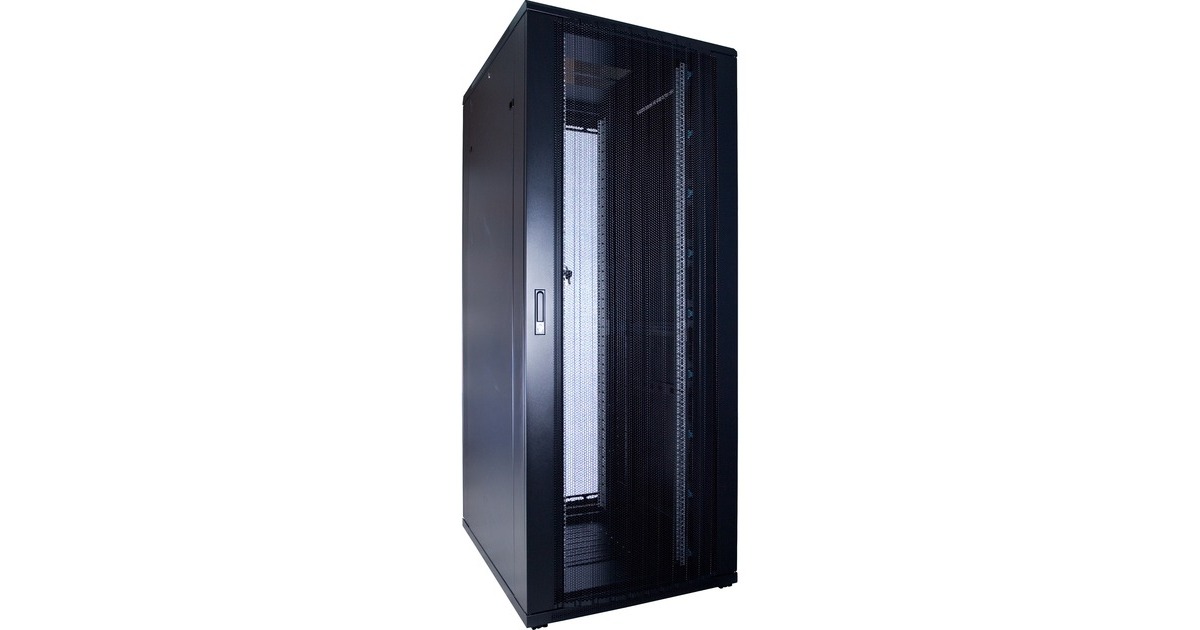 DSI47U serverkast met geperforeerde deur - DS6847PP server rack  (Zwart, 600 x 800 x 2260mm)
