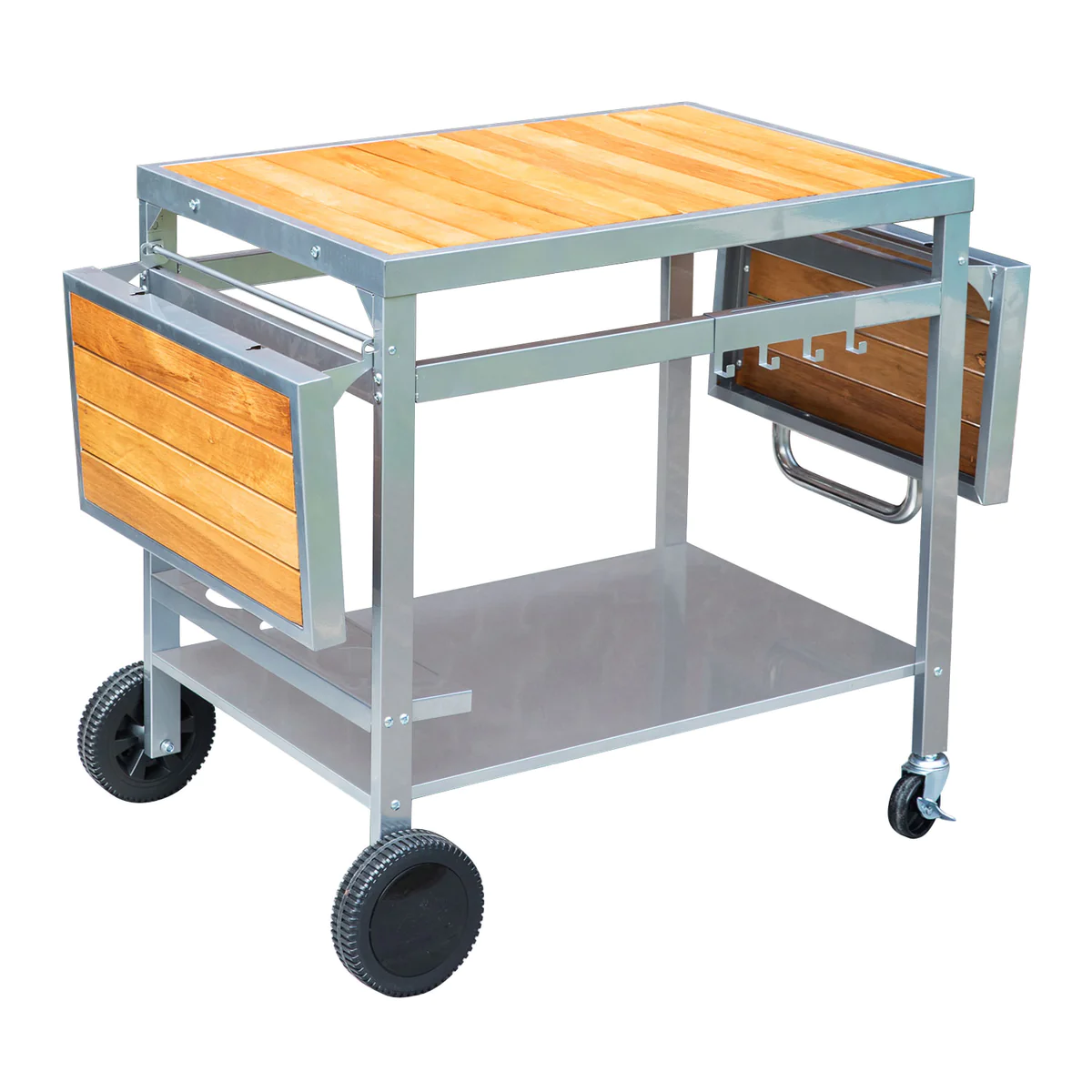 Desserte pour plancha en bois et métal GRANDI XL Cook'in Garden