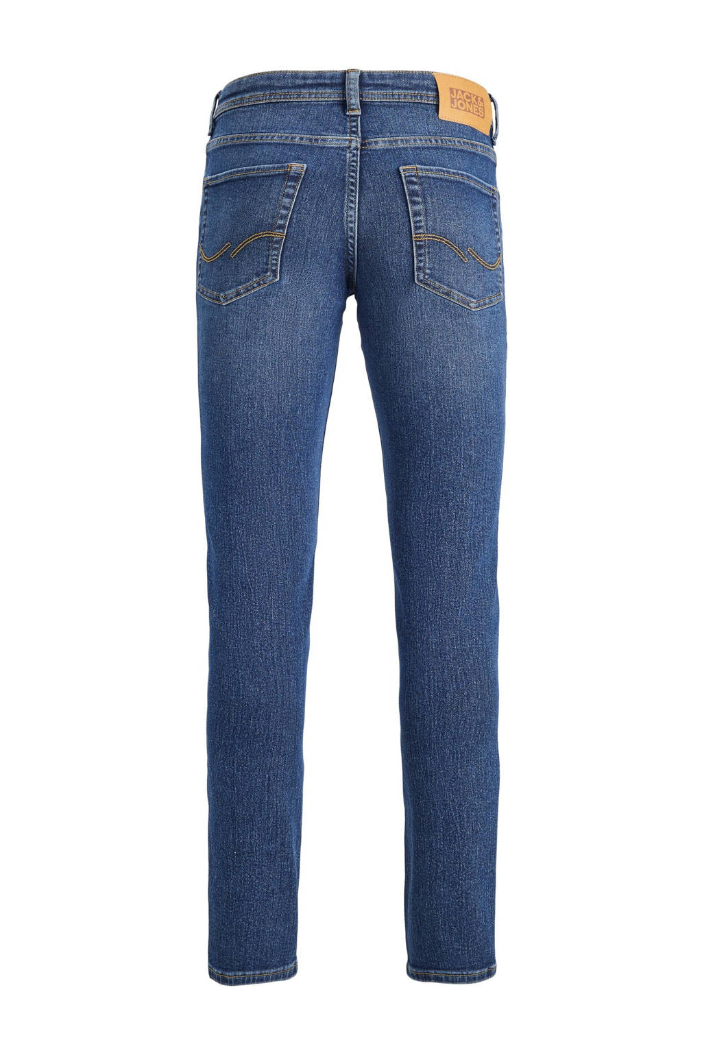 JACK & JONES slim fit jeans JJIGLENN JJORIGINAL blue denim