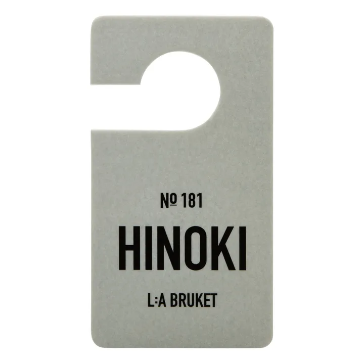 L:A BRUKET Etiquette parfumée Hinoki 181