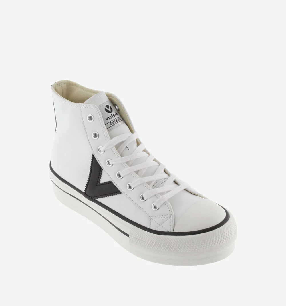 TRIBU DOBLE CONTRAST MID BOOTBLANCO