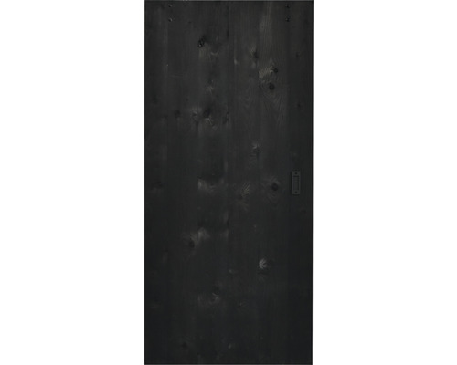 Pertura schuifdeur complete set Yorick Wales Vintage zwart 950x2150 mm incl. looprail met rol, krukset