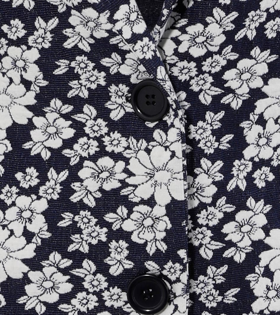 Aniston CASUAL Sweatblazer , mit ausdrucksvollem Blumenmuster