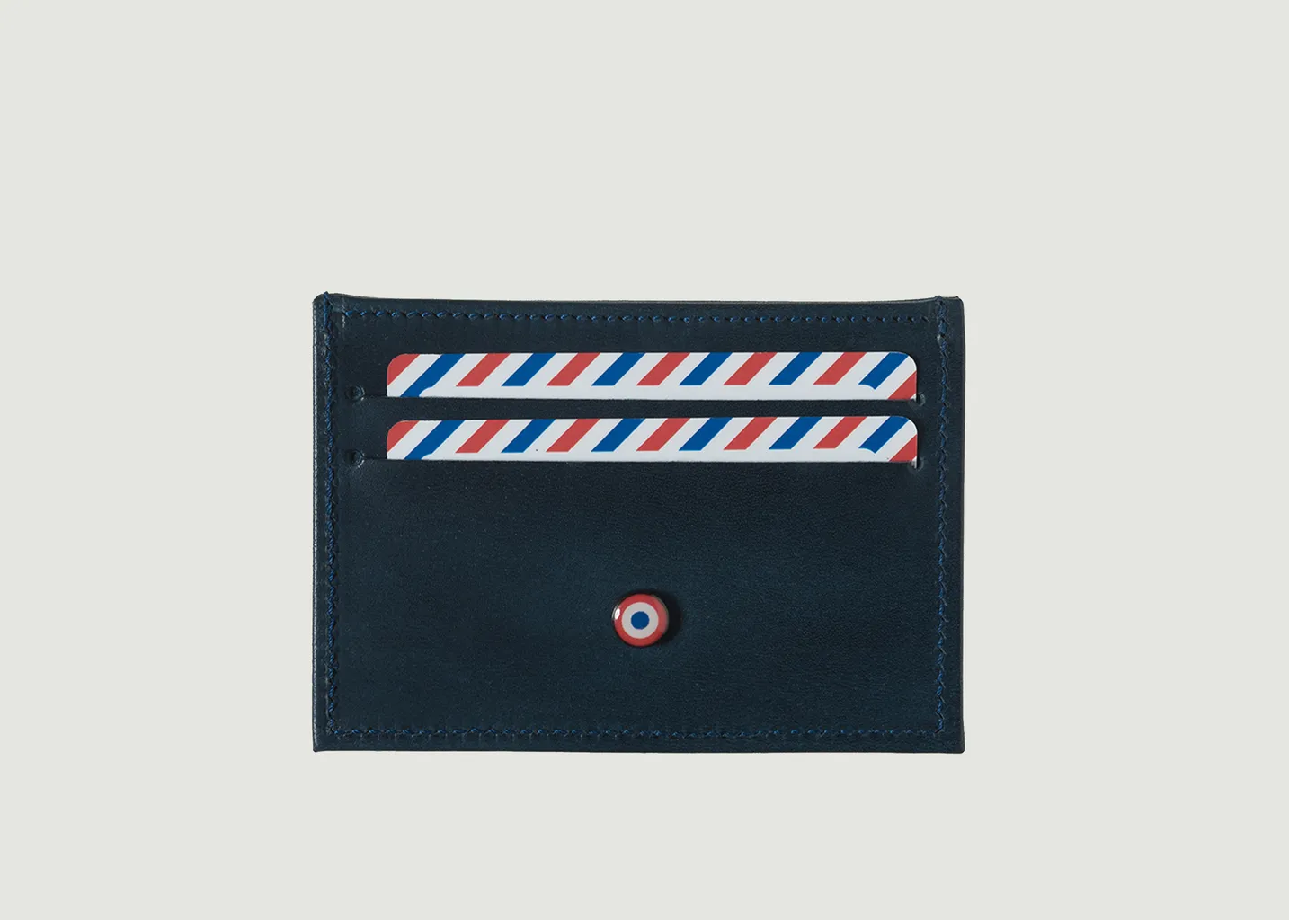 Porte-cartes cuir végétal Georges Larmorie