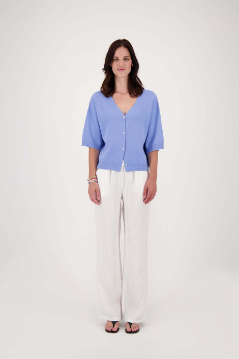 Zusss blauwe dames vest