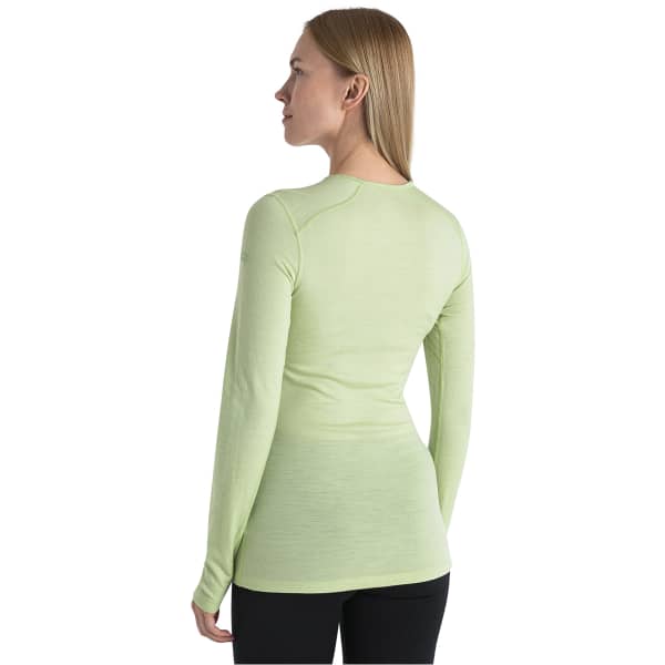 T-shirt thermique ICEBREAKER W 200 OASIS LS CREWE GLAZEN GLAZEN