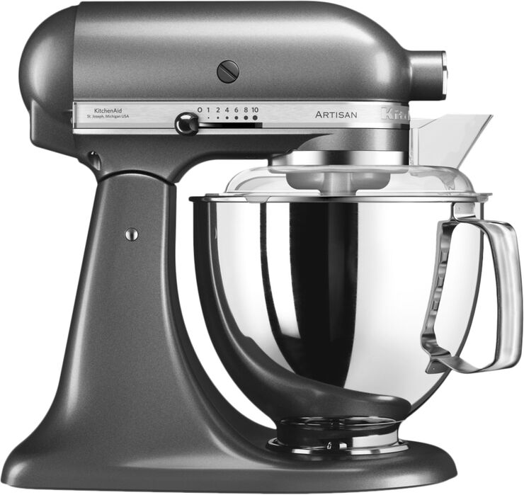 KitchenAid Artisan røremaskine 4,8 l – inkl. ekstra tilbehør Medalion silver