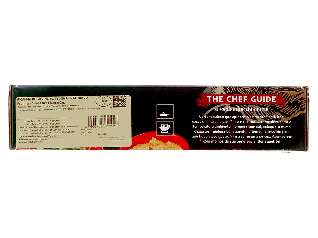PICANHA FATIADA FORTUNNA 450G