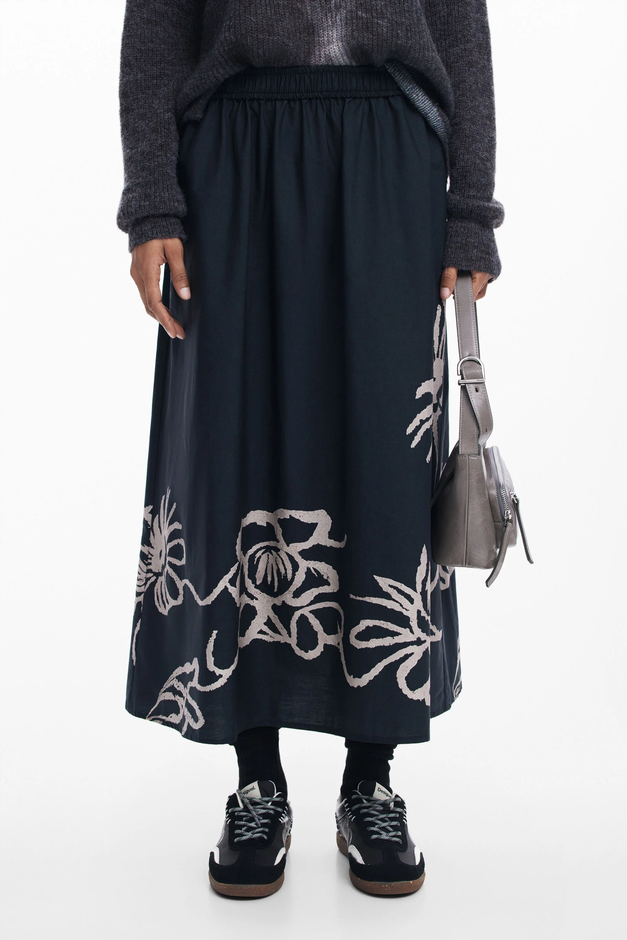 Saia longa floral