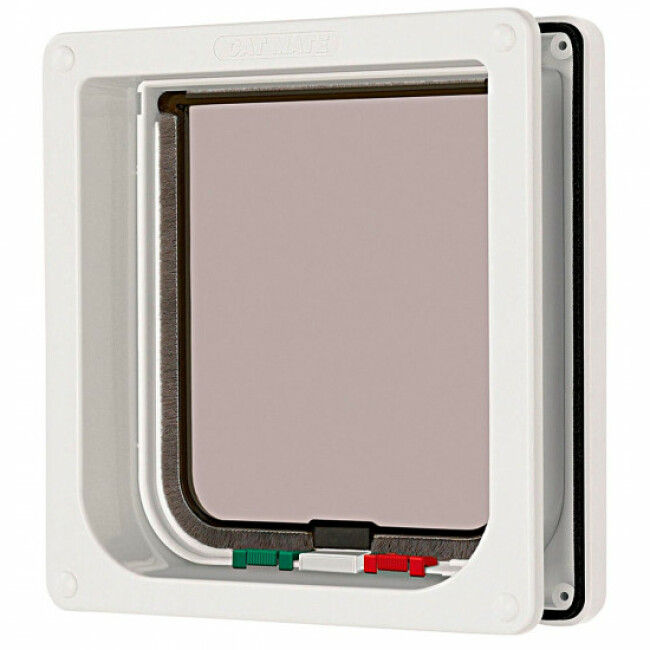 Chatière blanche Cat Mate 235 standard pour chat