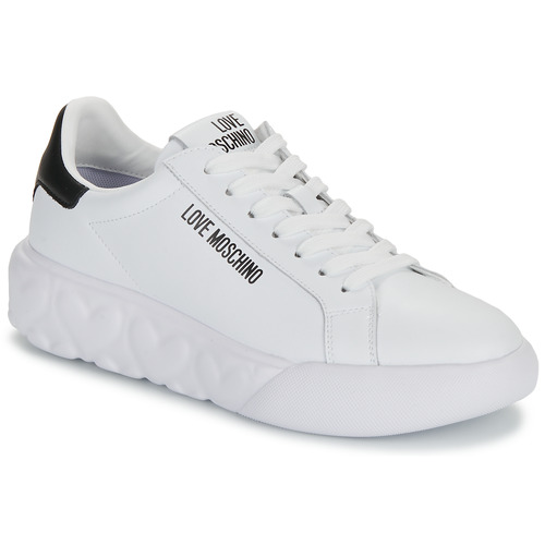 Love Moschino - HEART LOVE Blanco / Negro