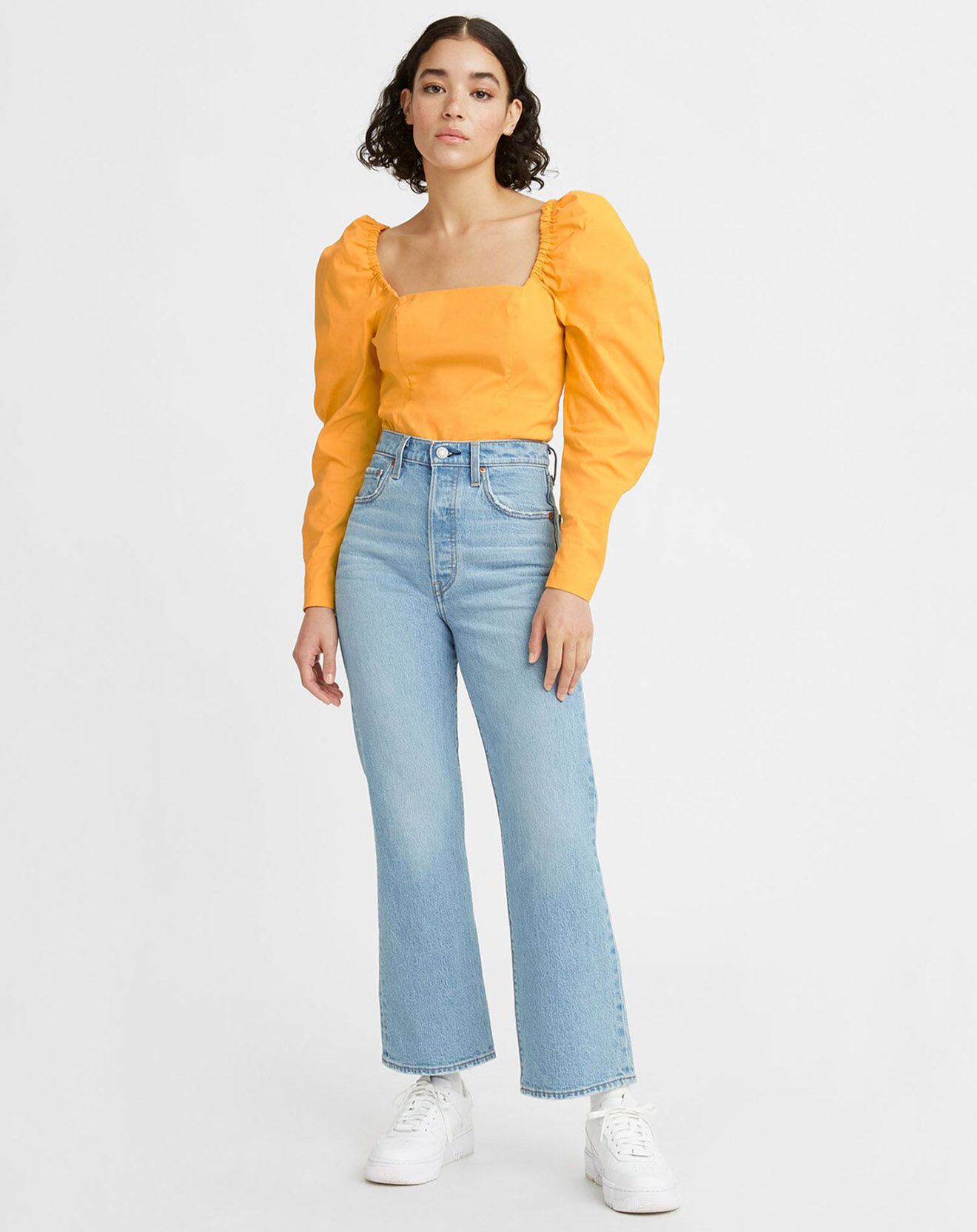 Levi's® Jean crop boot Ribcage bleu