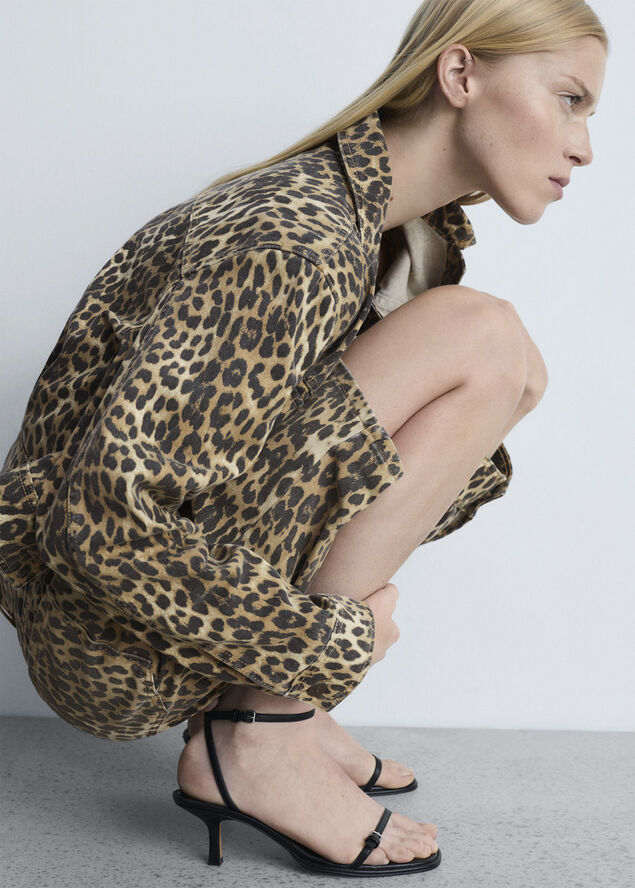 MANGO Jacket. -- LEO Brown