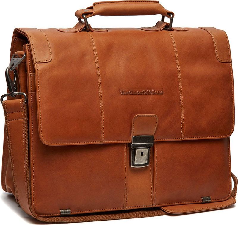 The Chesterfield Brand - Stuttgart - Schoudertas - Cognac - Leer