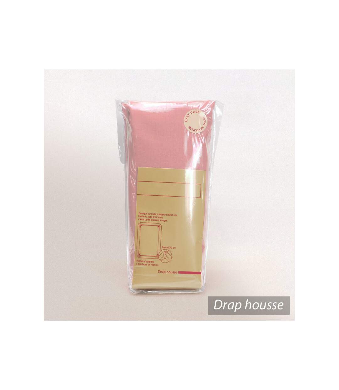 Drap housse uni 140x190 cm coton ALTO Macaron
