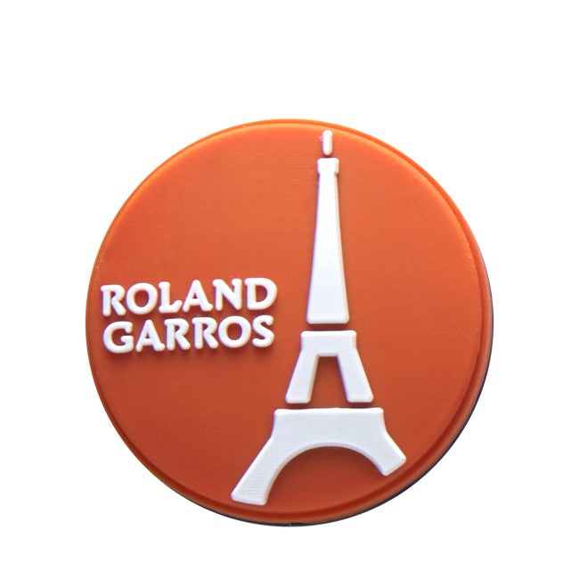 Roland Garros Tennis Ball Vibrationsdämpfer, 2er-Pack