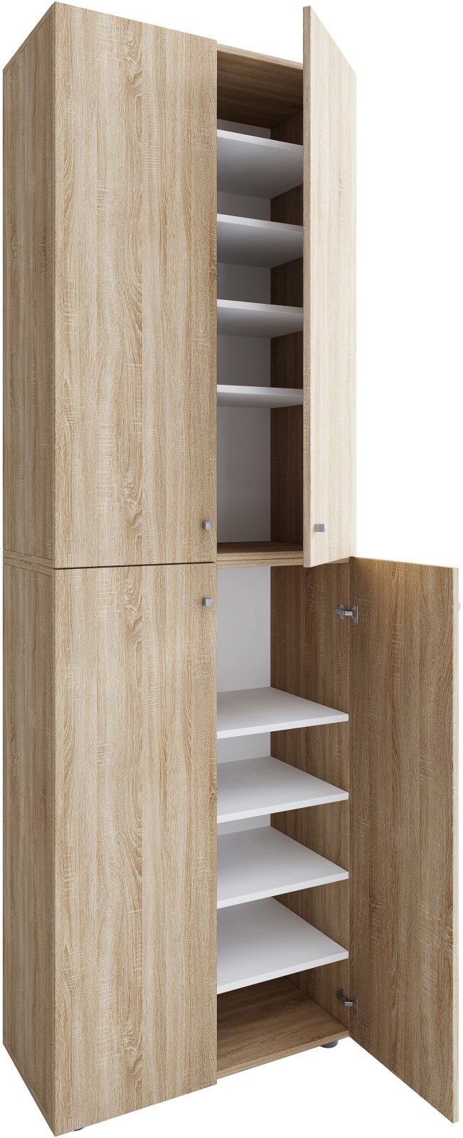 Schuhschrank LONA XL - Sonoma Eiche - 10 Fächer