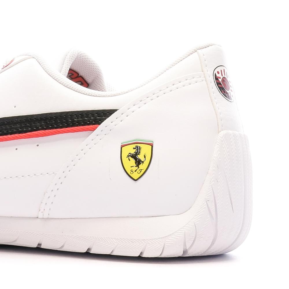 Puma Baskets Blanche Homme Puma Ferrari Neo Rosso Corsa