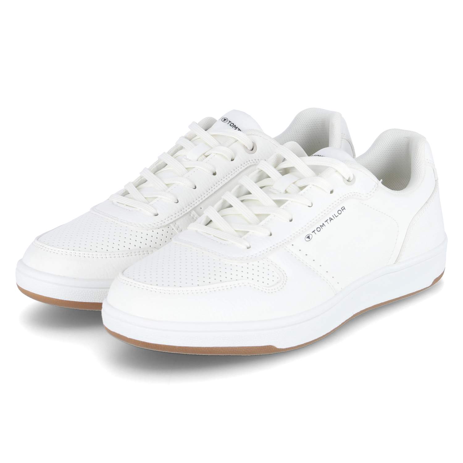 Tom Tailor Low Sneaker - white-honey