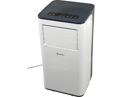 Draagbare airconditioner met afvoerslang + afstandsbediening Hantech 9000 wit/zwart voor ruimtes tot 62,4 m³ Tuya Wifi lokale airconditioner