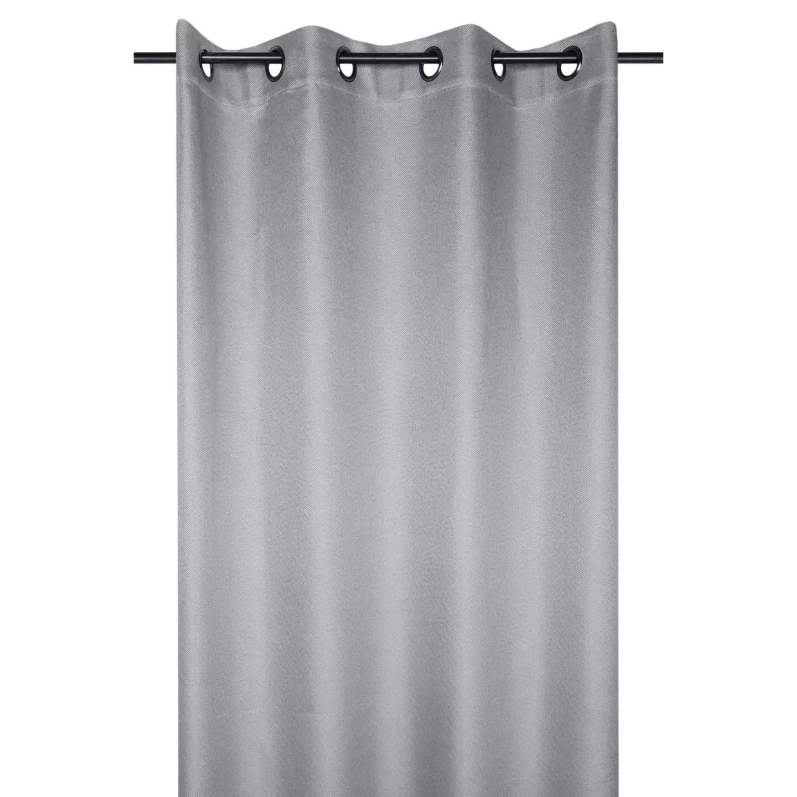 Rideau occultant isolant (140 x 260 cm) Copenhague Gris perle