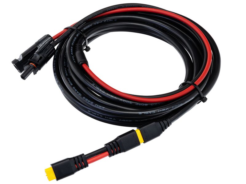 FURBER.power Adapterkabel FC4 auf XT60 5 m Solarkabel (MC4 kompatibel) von Solarpanel auf Powerstation