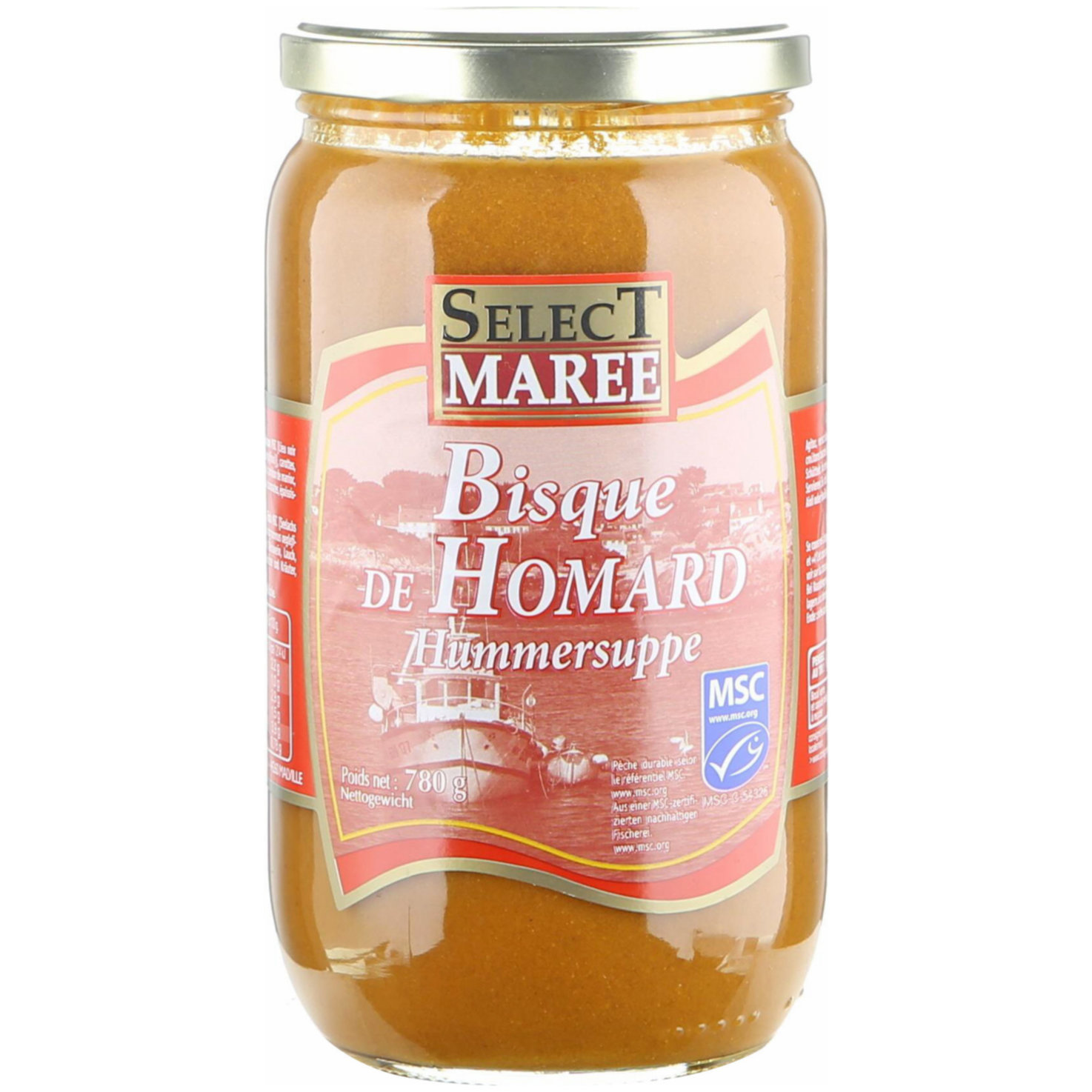 Sélect marée Bisque de homard MSC