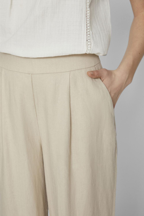 Vila beige dames broek