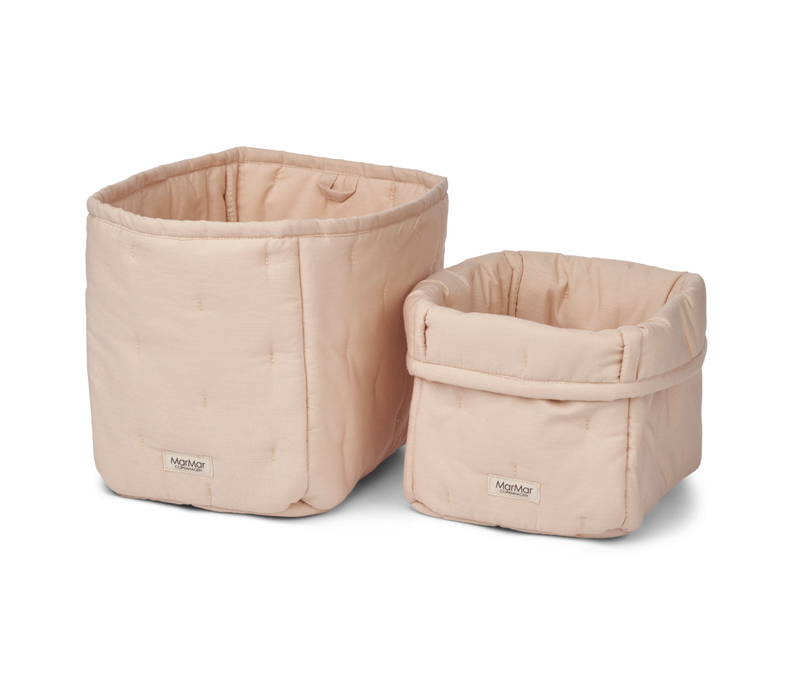 Nursery Storage Bags, Opbevaringskurve - Beige Rose