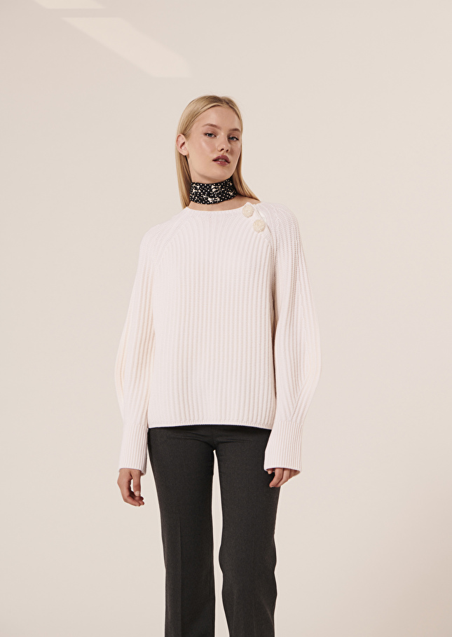 Pull Prismeécru en laine