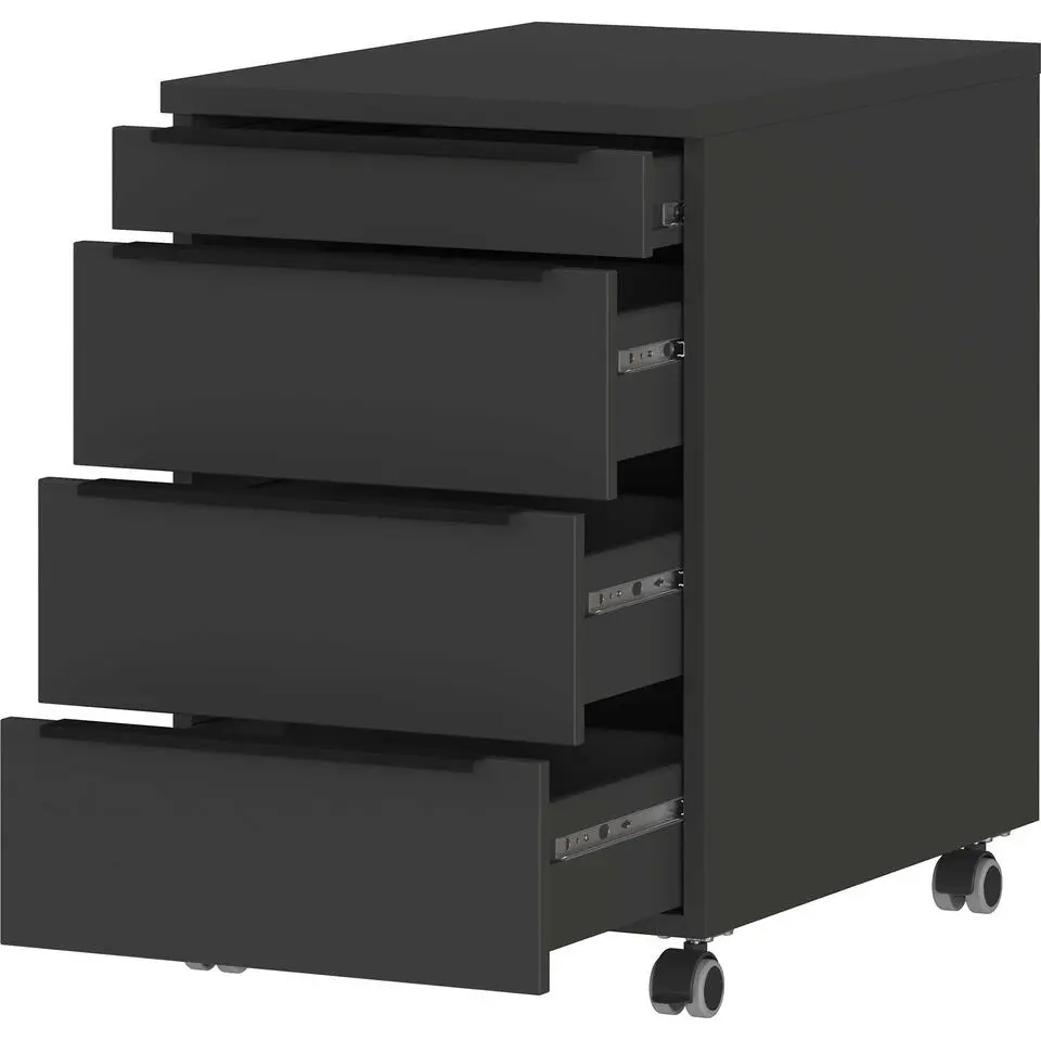 Germania Ladekast met wielen Hermoso - 42 x 60 x 63 cm - Antraciet