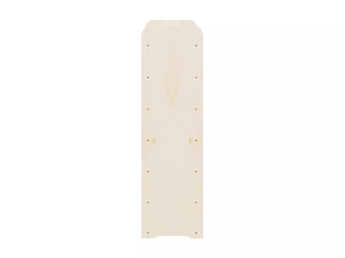 Casier à vin et panneau supérieur 67,5x25x87 bois pin massif
