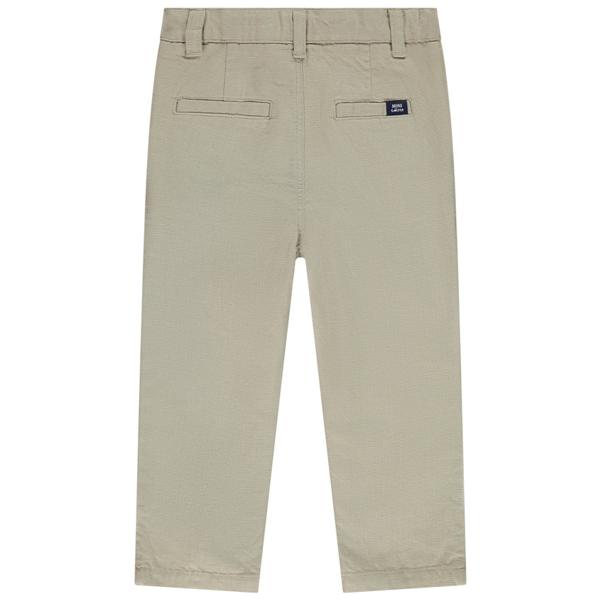 Pantalon chino en toile unie pour bébé garçon
