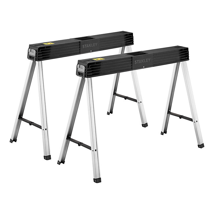 Tréteau pliable Stanley charge max 350 kg, 2pièces