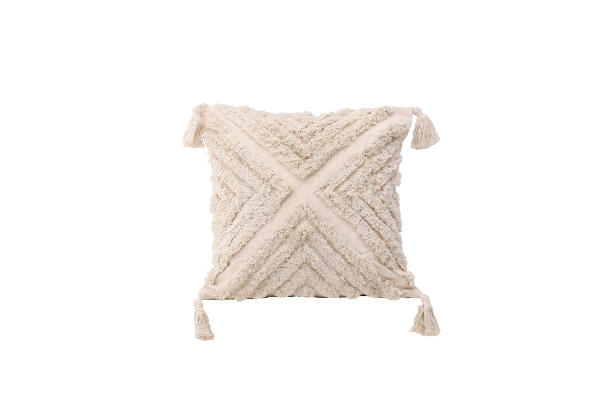 Mika Kussenhoes 45x45cm - Creme