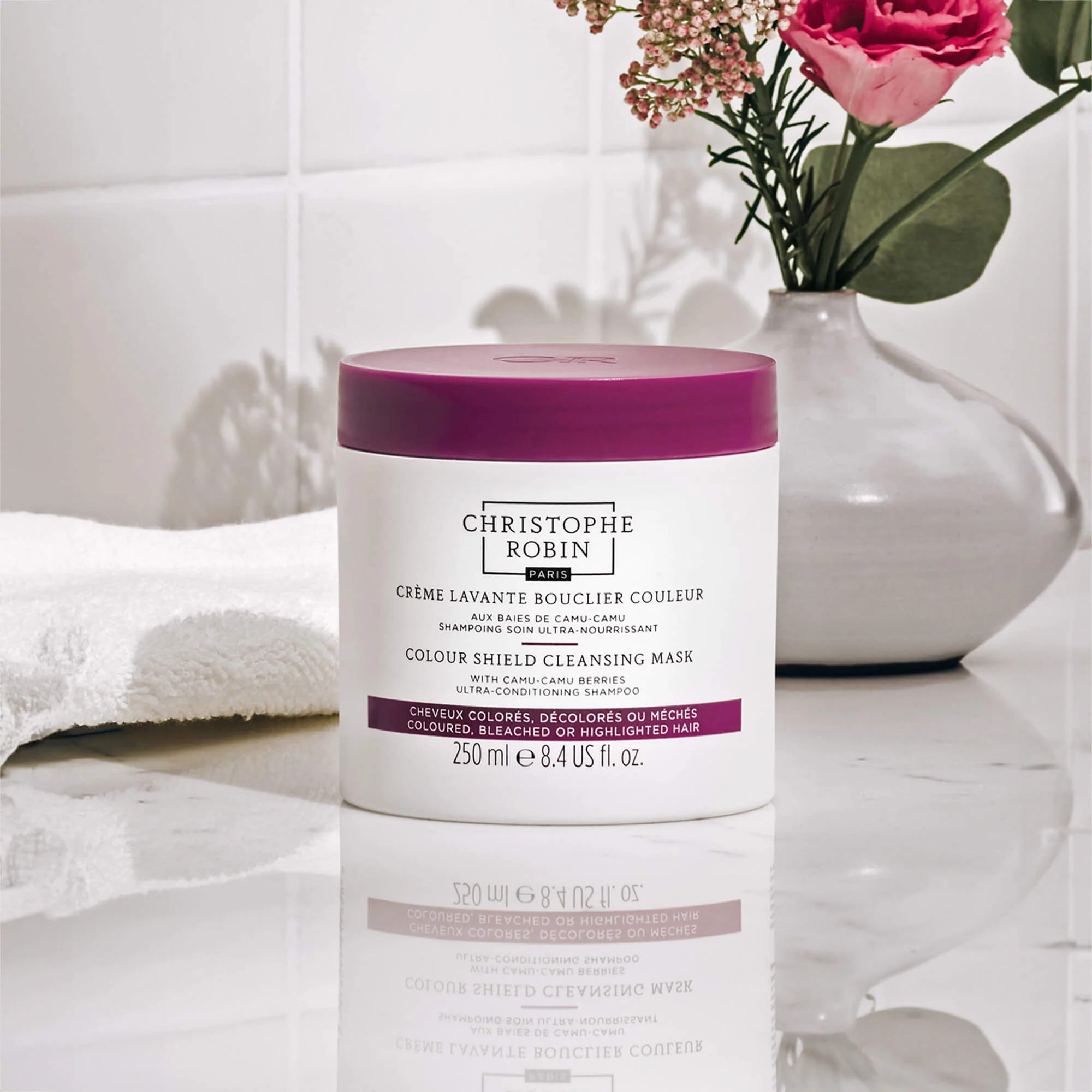 Christophe Robin Crème Lavante Bouclier Couleur aux baies de camu-camu