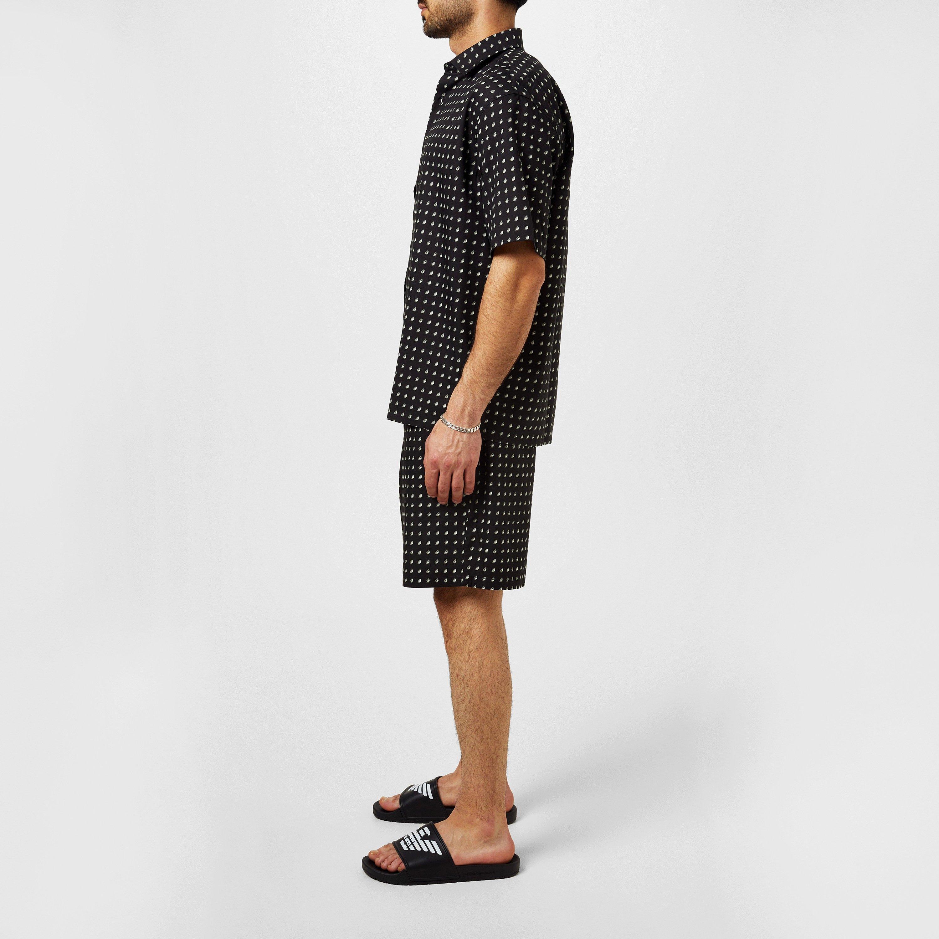 Emporio Armani Emporio Armani Slipper Pu-Eagle Log