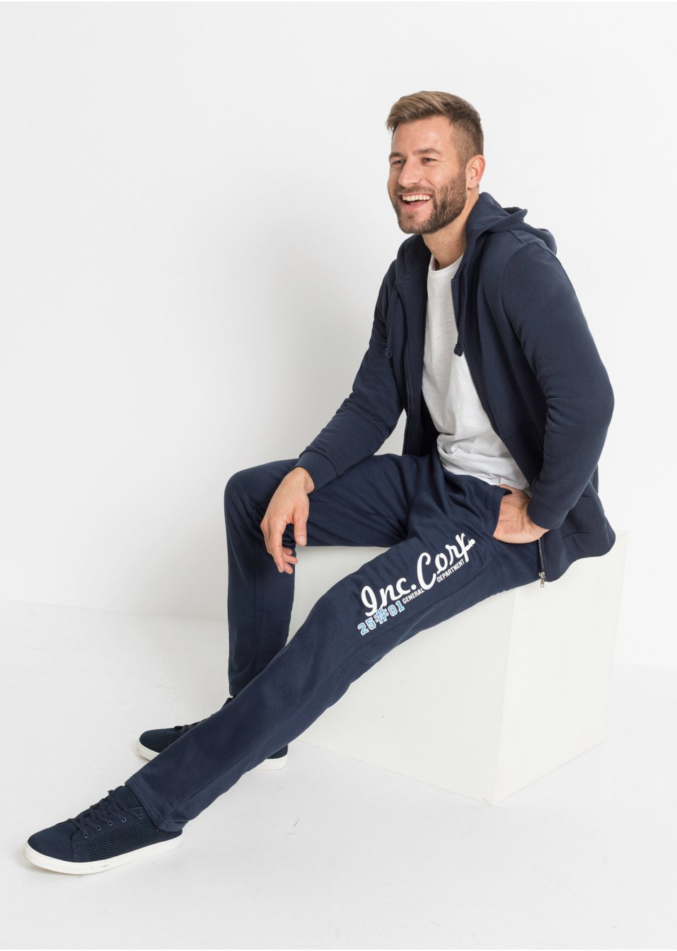 Pantalon de jogging avec imprimé et application