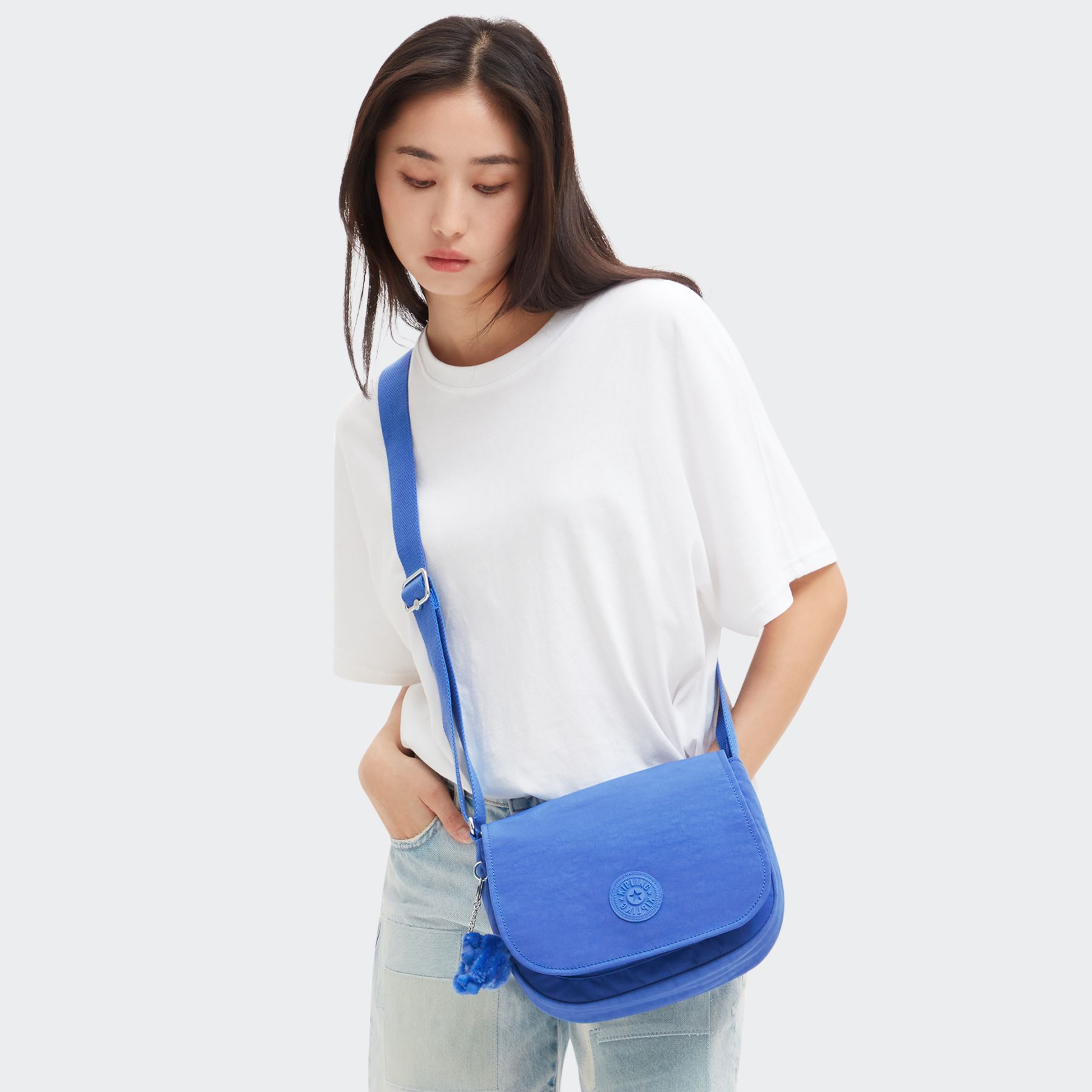 LOREEN M Sac à bandoulière avec rabat magnétique - Havana Blue