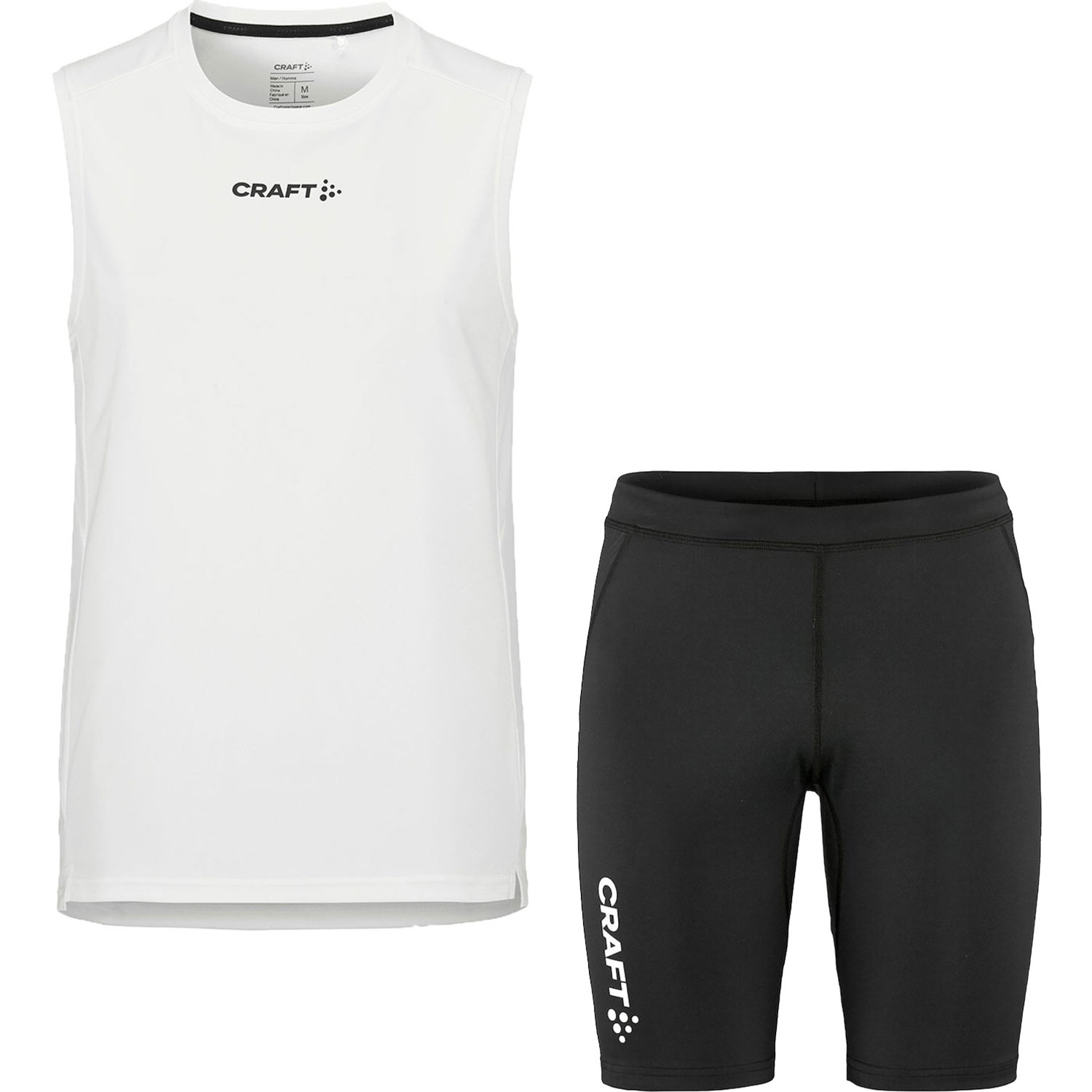 Craft Singlet Korte Legging Set Heren